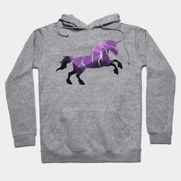 Unicorns can be metal too Hoodie by yegbailey